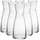 Bormioli Rocco YPSILON Karaffe 1 L 6er Set