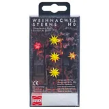 BUSCH 5415 Drei gelb leuchtende Weihnachtssterne
