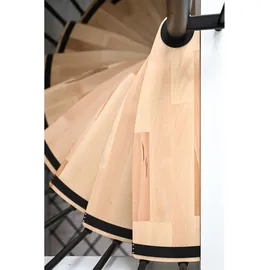 Minka Spindeltreppe Luna 38 305,5 cm Holz Weiß