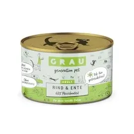 Grau Adult Getreidefrei Rind & Ente 12 x 200 g