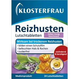 klosterfrau group Reizhusten Lutschtabletten Salbei/Honig 24 St.