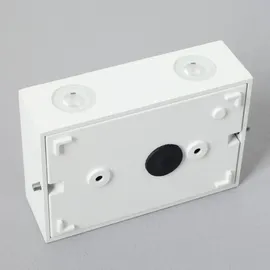 LUCANDE 4-flammige LED-Außenwandleuchte Henor in Weiß