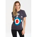 LOGOSHIRT Peanuts - Snoopy Blau/ Grau 3XL