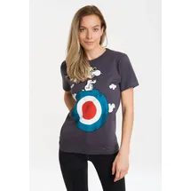 LOGOSHIRT Peanuts - Snoopy Blau/ Grau 3XL