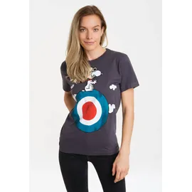 LOGOSHIRT Peanuts - Snoopy Blau/ Grau 3XL