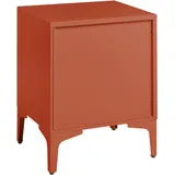 Beliani Nachtschrank Ardura 45 x 60 x 60 cm Braun