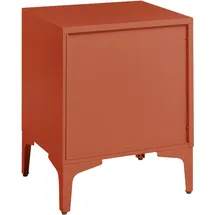 Beliani Nachtschrank Ardura 45 x 60 x 60 cm Braun