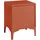 Beliani Nachtschrank Ardura 45 x 60 x 60 cm Braun