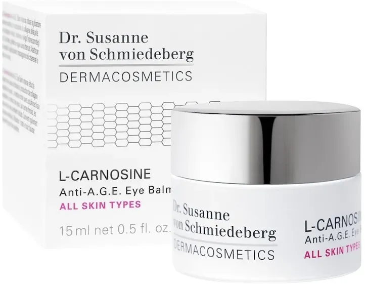 Dr. Susanne von Schmiedeberg L-Carnosine Anti-A.G.E. Eye Balm Intense Augencreme 15 ml 