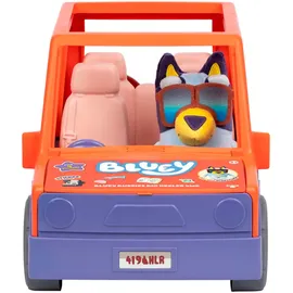 Moose Bluey Großes Familienauto & Bluey-Plüschfigur 20 cm rot