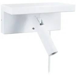 Paulmann - Jerik Wandleuchte w/USB 3-Step Dim. Matt White