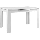Finori Birmingham 80A Auszugstisch 125-165x75x80 cm - Weiß