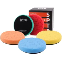 SPTA Polierpad Schwarz/Gelb/Orange 2 St. 150 mm