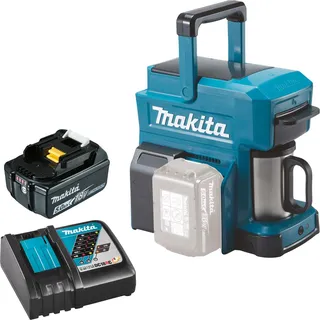 RT Kaffeemaschine Akku betrieben, tragbar + 1x 5,0 Ah Akku & Ladegerät,