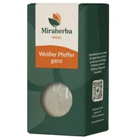 Miraherba - Bio Pfeffer weiß ganz 50 g