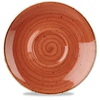 Churchill 12 x Untertasse 16cm STONECAST spiced orange