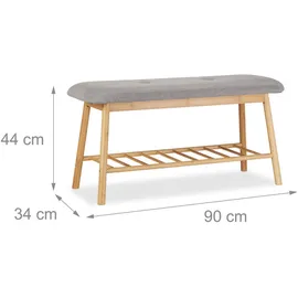 Relaxdays Schuhschrank, Cal (90 x 34 x 44 cm)