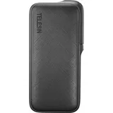 TELESIN Ladegerät+Powerbank für GoPro Hero 12/11/10/9 GP-PB-001 - Grau
