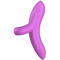 Satisfyer Bold LOVER Fingerhülle vibrierend Pink 9.1 cm