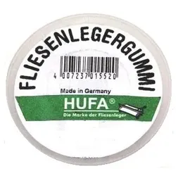 Hufa Fliesenleger Gummi Ø 1mm x 20m grau