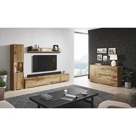 INOSIGN »PARIS«, (Komplett-Set, 3 St.), TV-Wand 220cm breite, grifflose Design, stehend und hängend montierbar