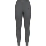 Odlo Damen Unterhose Active X-Warm Eco Baselayer Bottom Long 159231-10183 L - Odlo Steel Grey Melange - L