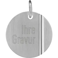 trendor 87226 Herren Gravurplatte 925 Silber