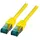 EFB-Elektronik Patchkabel Cat.6A S/FTP RJ45 EC6000A 0.5m ge