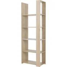 Gami Bücherregal 62 x 33 x 175 cm Beige