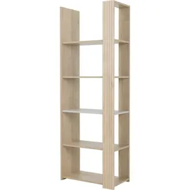 Gami Bücherregal 62 x 33 x 175 cm Beige