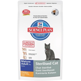Hill's Science Plan Feline Mature Adult 7+ Sterilised Cat Huhn 1,5 kg