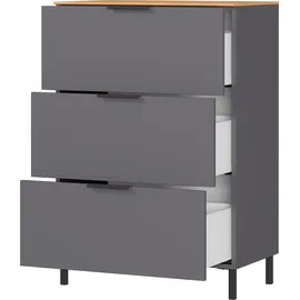 Germania Kommode California Dekor Grau Graphit