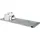 Bauer Kleingebindewanne Edelstahl 185 x 60 cm Silber 40 Liter