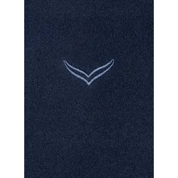 Tagesdecke TRIGEMA "TRIGEMA Fleecedecke", blau (navy), Polyester, Tagesdecken