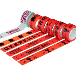 Warn-Klebeband "Gesperrt" 50mm x 66m
