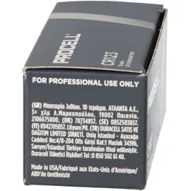 Duracell Procell CR123A 1550 mAh 10 St.
