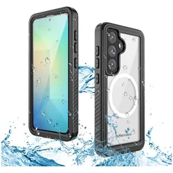 Für Samsung Galaxy S25 MagSafe Full Body Wasserdichte Schutz Tasche