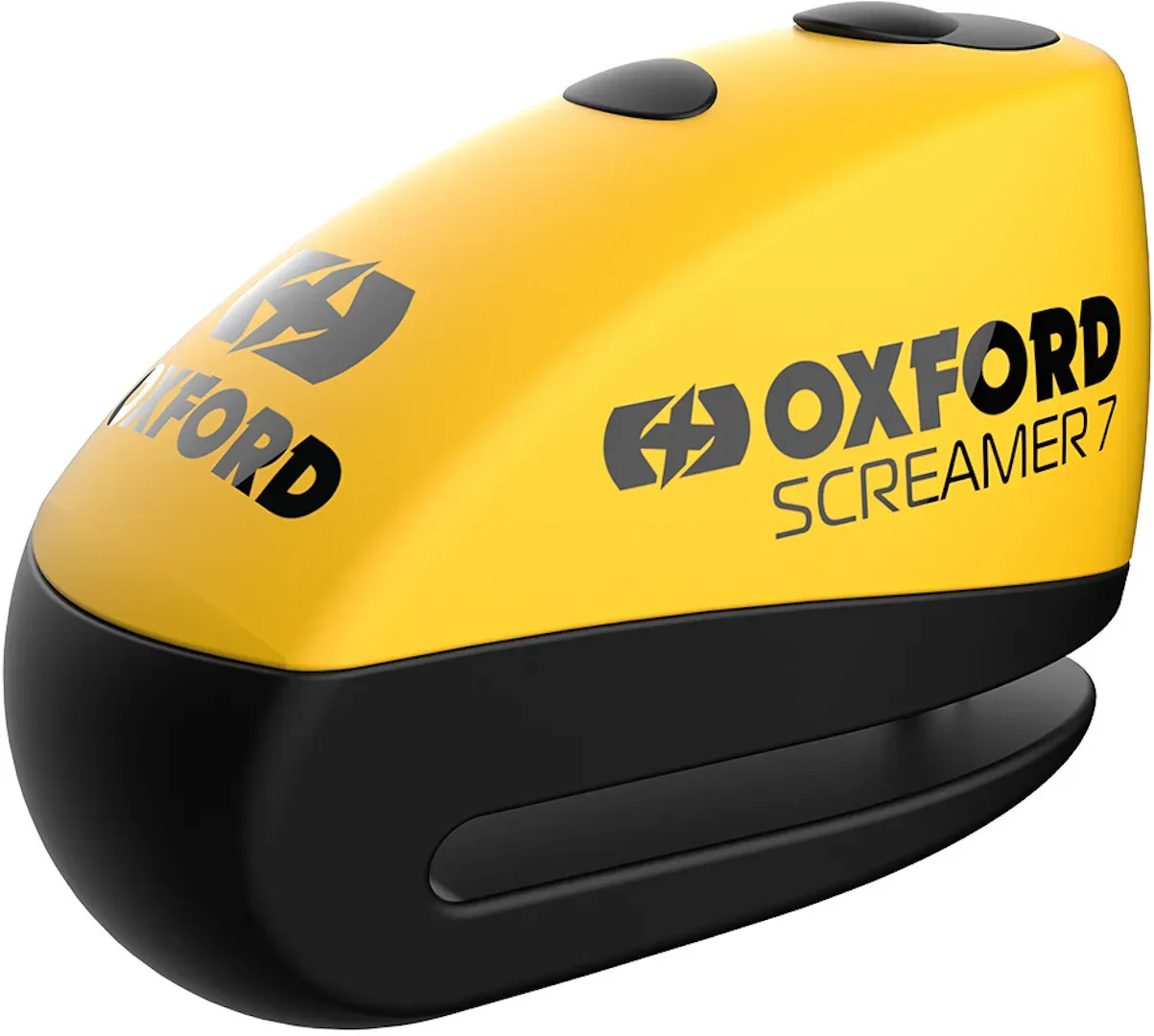 Oxford Screamer 7 Bremsscheibenschloss, gelb
