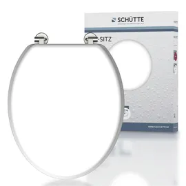 Schütte Holzkern WC-Sitz WHITE