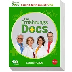 Heye Abreißkalender Die Ernährungs-Docs-Gesundheit durch das Jahr 2026