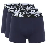 Chiemsee Boxershorts im Dreierpack und Label-Look blau M