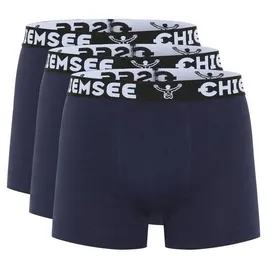Chiemsee Boxershorts im Dreierpack und Label-Look blau M