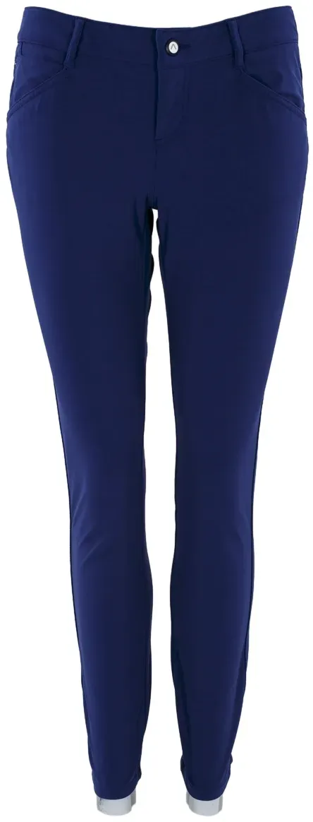 Alberto Hose Mona - Summer Jersey, 7/8 Länge, navy