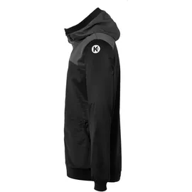 Kempa Emotion 2.0 Hood Jacke schwarz/anthrazit 128