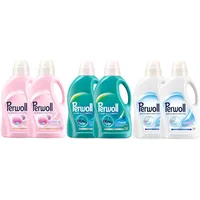 PERWOLL Flüssig Set 6x 27 WL (162WL) 2x Für Wolle & Feines & 2x Sport & 2x White