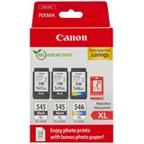 Canon PG-545XL schwarz + CL-546XL CMY 8286B015