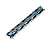 GTV 35 mm Vollauszug Vollauszüge Teleskopschiene Schubladenschiene 30-59cm Metall Silber Seitliche Montage Vollauszug 12 mm x 59 cm x 35 mm 20 kg Traglast pro Paar