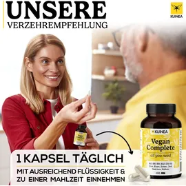 KUINEA Vegan Complete Multivitamin Kapseln 120 St.