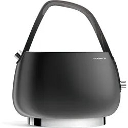 BUGATTI – Jackie Wasserkocher in Mattschwarz – einfarbige Oberfläche – 2000–2400 Watt