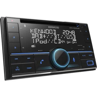 Kenwood DPX-7300DAB Doppel-DIN Autoradio Anschluss für Lenkradfernbedienung, DAB+ Tuner
